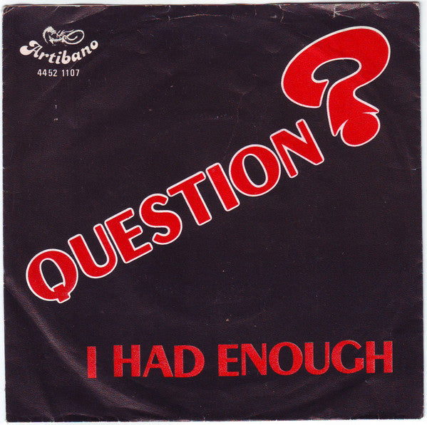 i had enough (7inch)