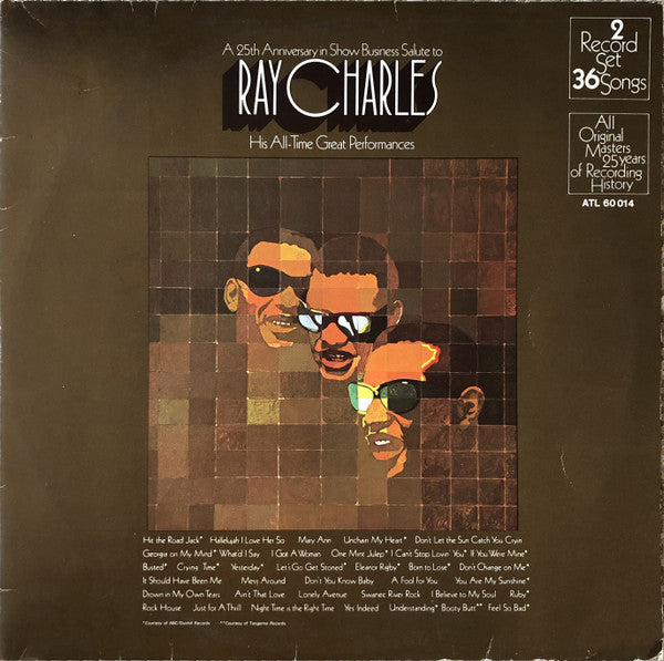 a 25th anniversary in show business salute to ray charles (2lp)