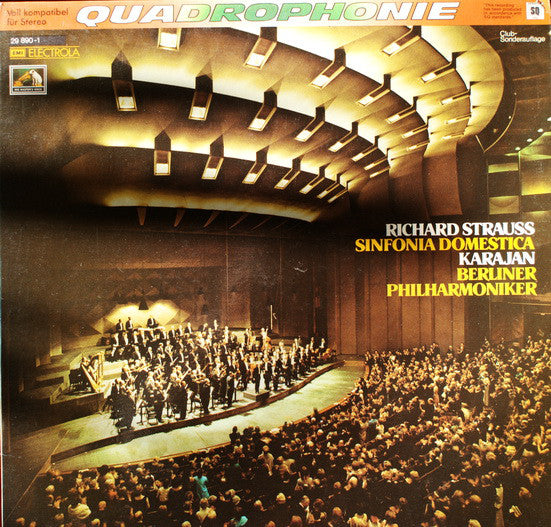 herbert von karajan, berliner philharmoniker - sinfonia domestica op.53