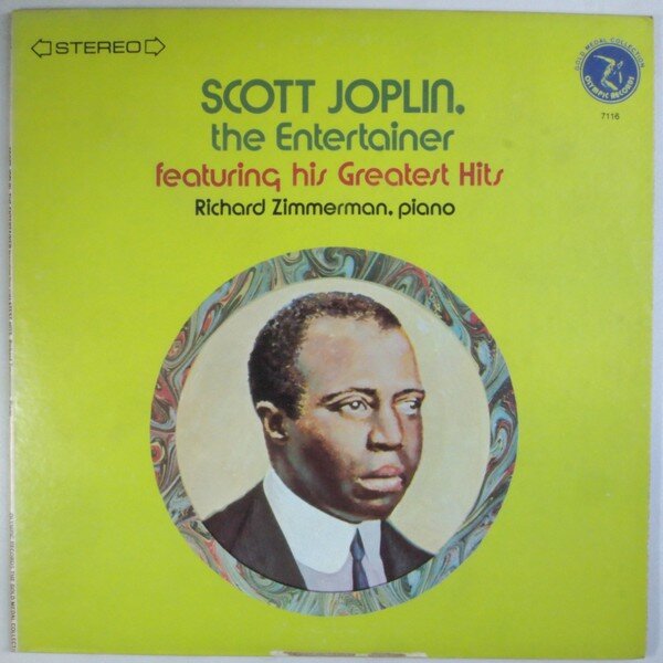 scott joplin. the entertainer featuring his greatest hits