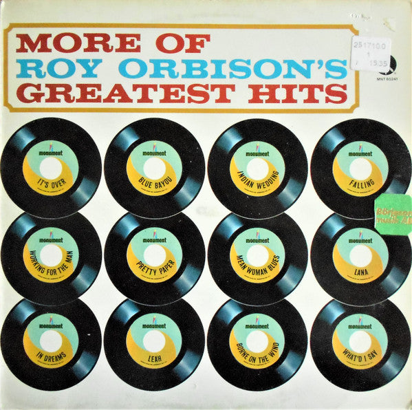 more of roy orbison's greatest hits