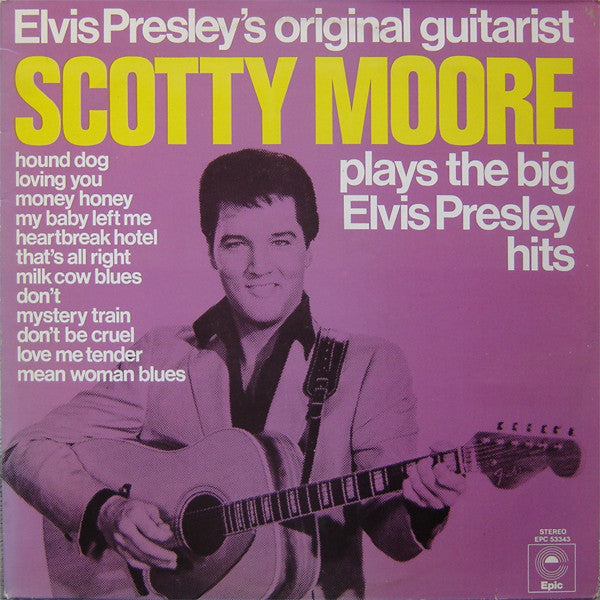 elvis presley's original guitarist scotty moore plays the big elvis presley hits