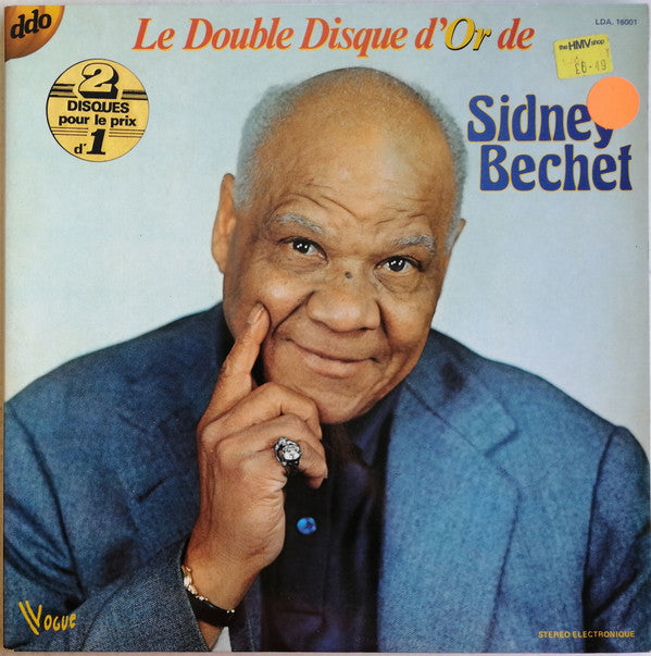 le double disque d'or de sidney bechet