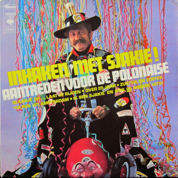 inhaken met sjakie! aantreden voor de polonaise