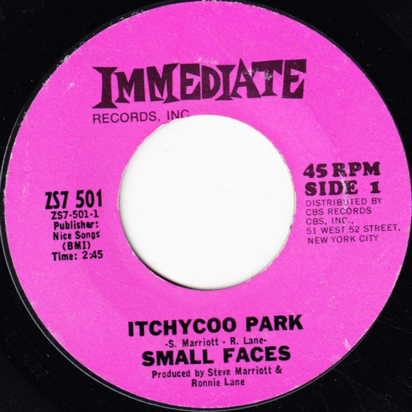 itchycoo park (7inch single)