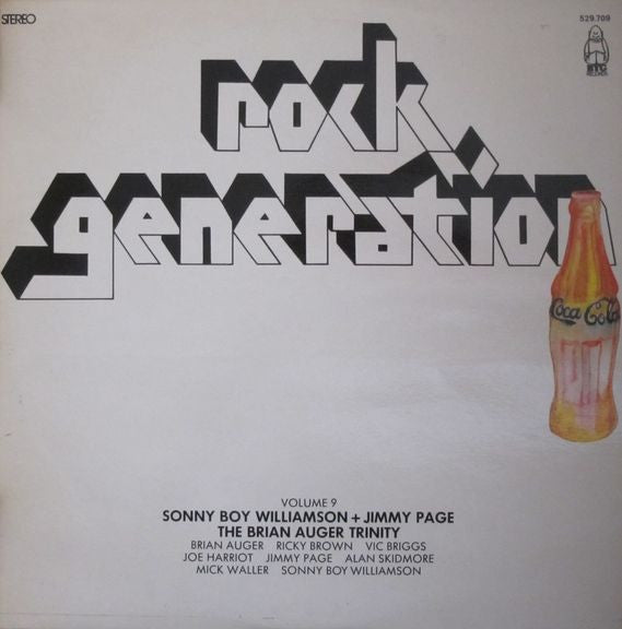 rock generation volume 9 - sonny boy williamson + jimmy page   the brian auger trinity