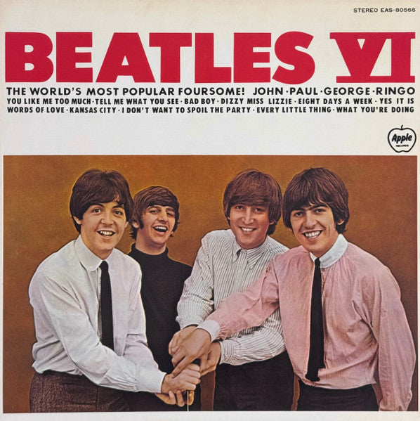 beatles vi (japanese issue-gatefold-near mint)