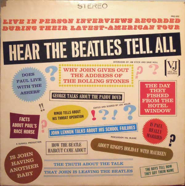 hear the beatles tell all