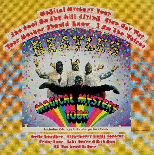 magical mystery tour yellow vinyl