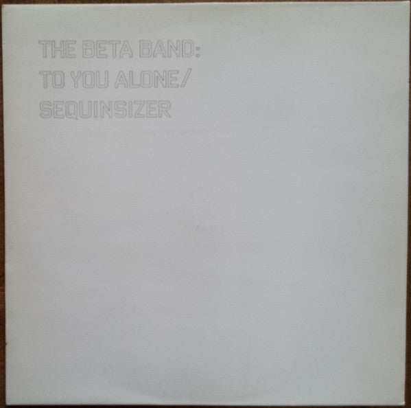 to you alone / sequinsizer