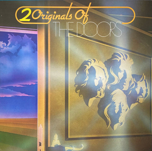 2 originals of the doors 2xlp, comp, re