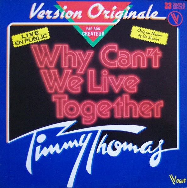 why can't we live together (12inch maxi)