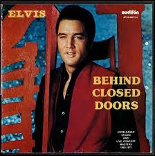 elvis presley – behind closed doors vg+