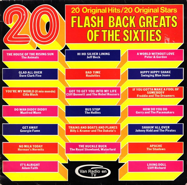 20 flash back greats of the sixties