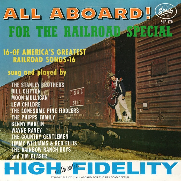 all aboard! for the railroad special