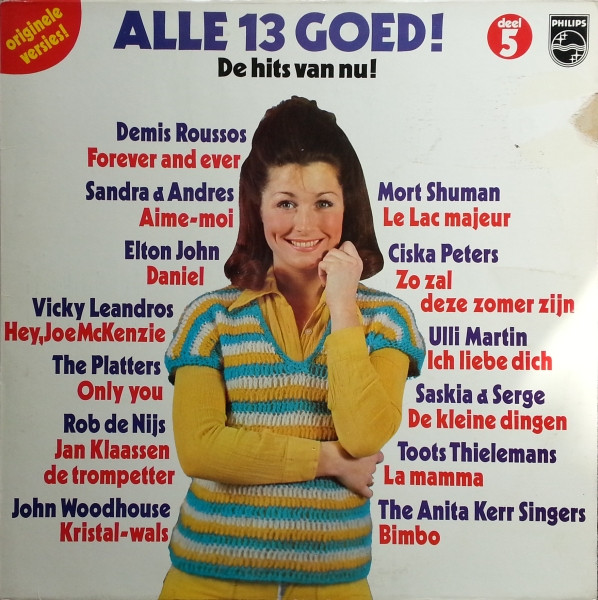 alle 13 goed! 5 (de hits van nu!)