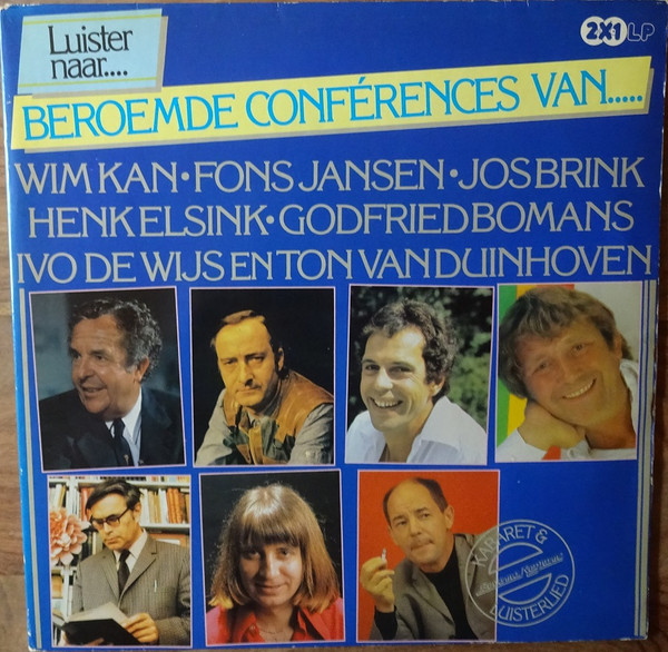 beroemde conferences van…..