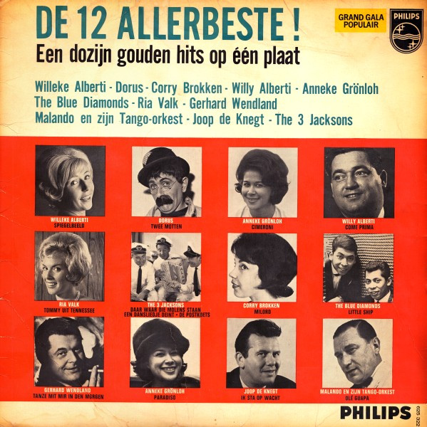 de 12 allerbeste ! – een dozijn gouden hits op één plaat