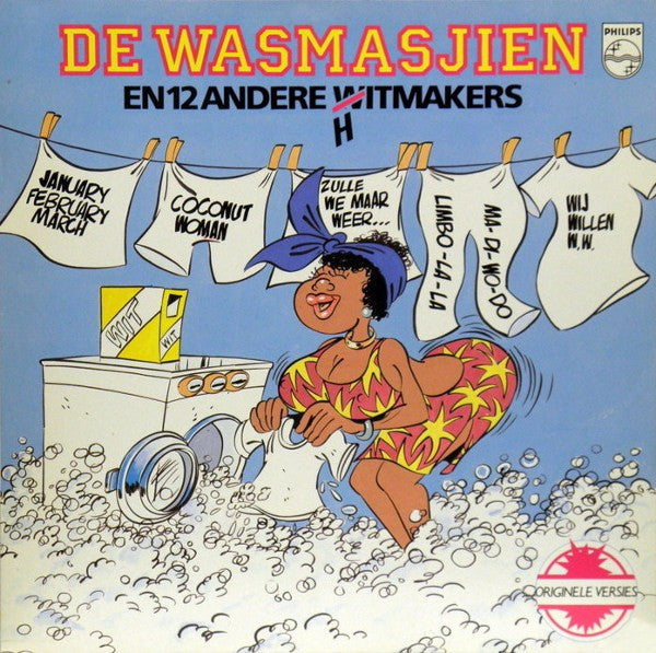 de wasmasjien en 12 andere hitmakers