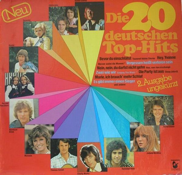 die 20 deutschen top-hits – 2. ausgabe   neu   ungekürzt
