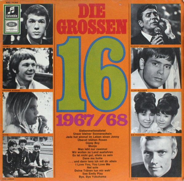die grossen 16 1967/68