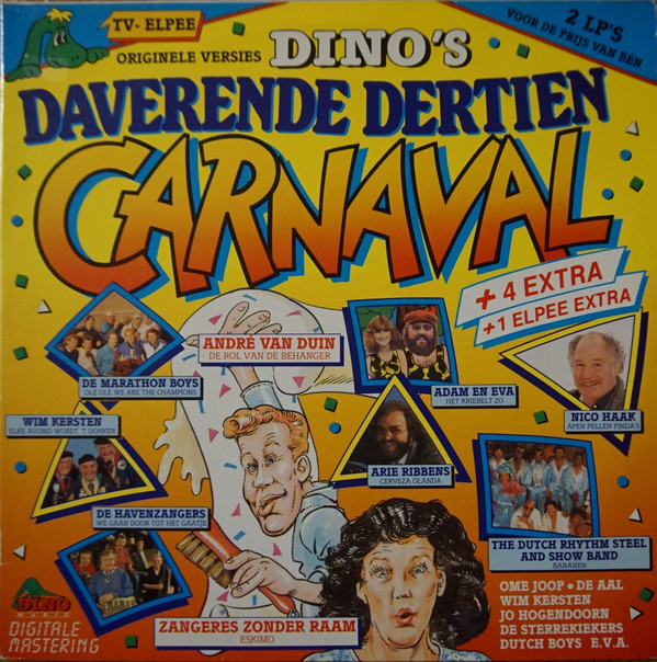 dino’s daverende dertien carnaval + 4 extra + 1 elpee extra