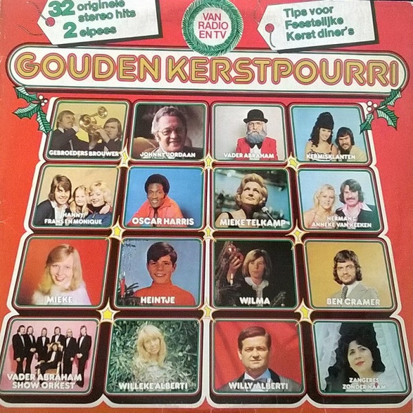 gouden kerstpourri