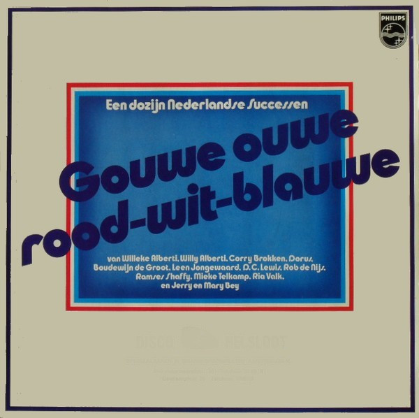 gouwe ouwe rood-wit-blauwe