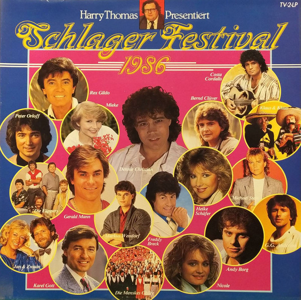 harry thomas präsentiert schlagerfestival 1986