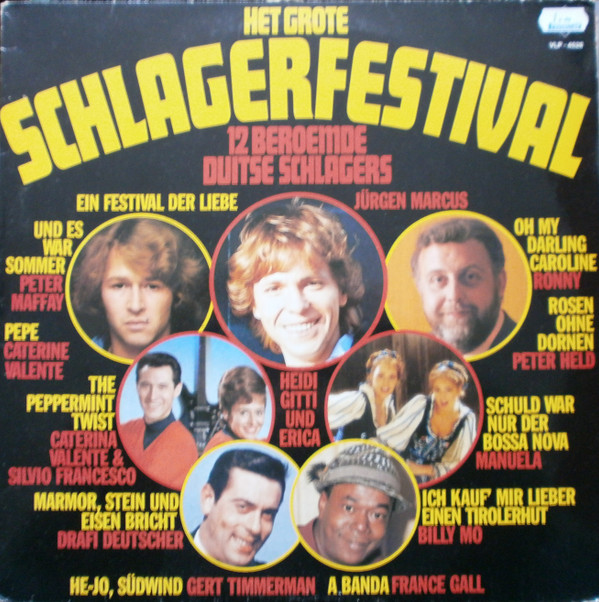 het grote schlagerfestival “12 beroemde duitse schlagers”