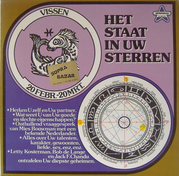 het staat in uw sterren / vissen