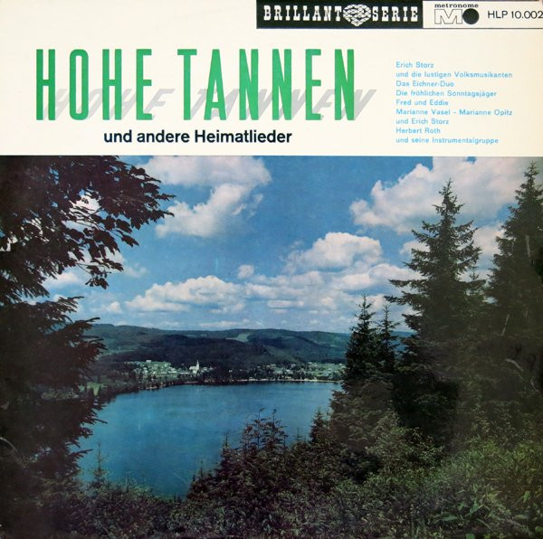 hohe tannen (und andere heimatlieder)