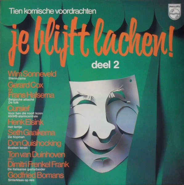 je blijft lachen – deel 2 – tien komische voordrachten