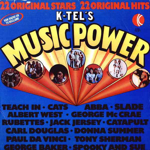 k-tel’s music power