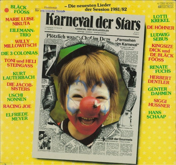 karneval der stars - die neuesten lieder der session 1981/82
