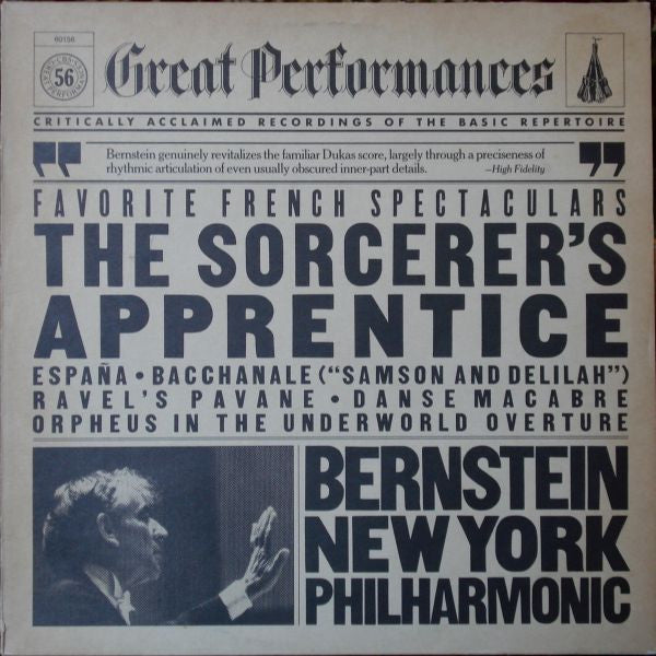 leonard bernstein, new york philharmonic* - favorite french spectaculars