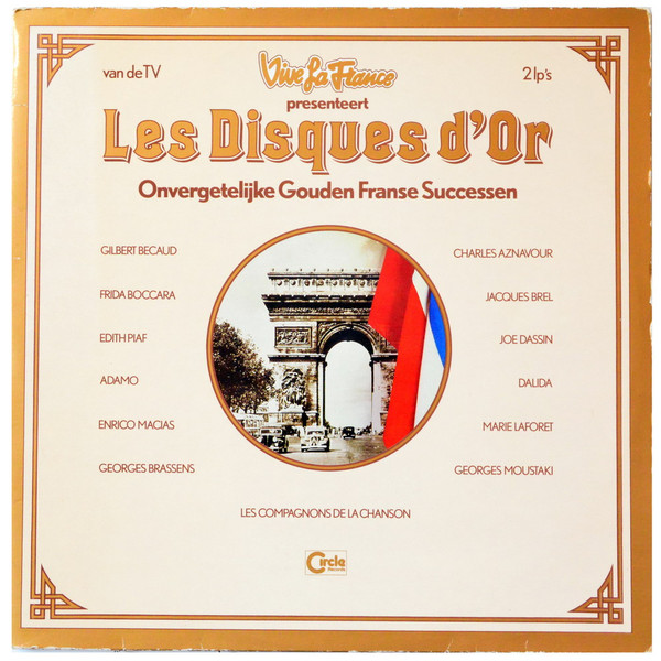 les disques d’or: onvergetelijke gouden franse successen