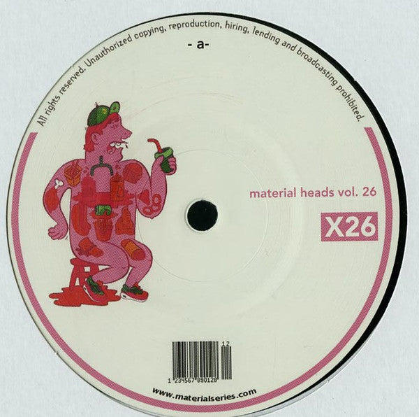 material heads vol. 26 (12,33 ⅓ rpm)
