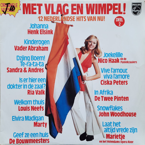 met vlag en wimpel! deel 2 – 12 nederlandse hits van nu!