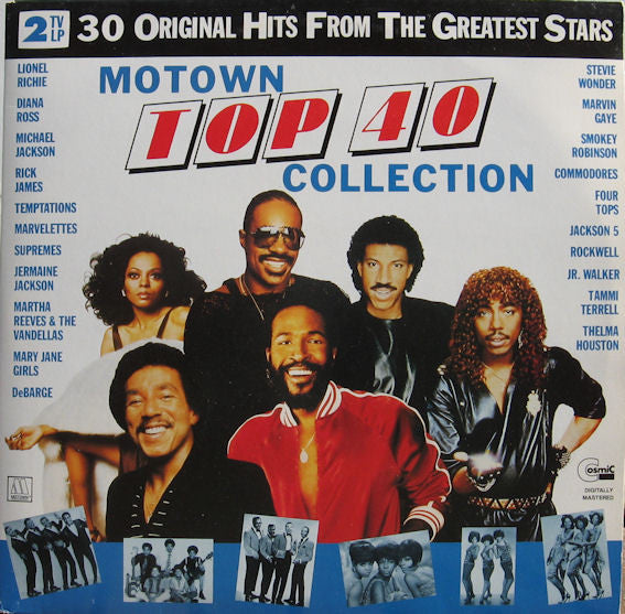 motown top 40 collection (30 original hits from the greatest stars) (lp)