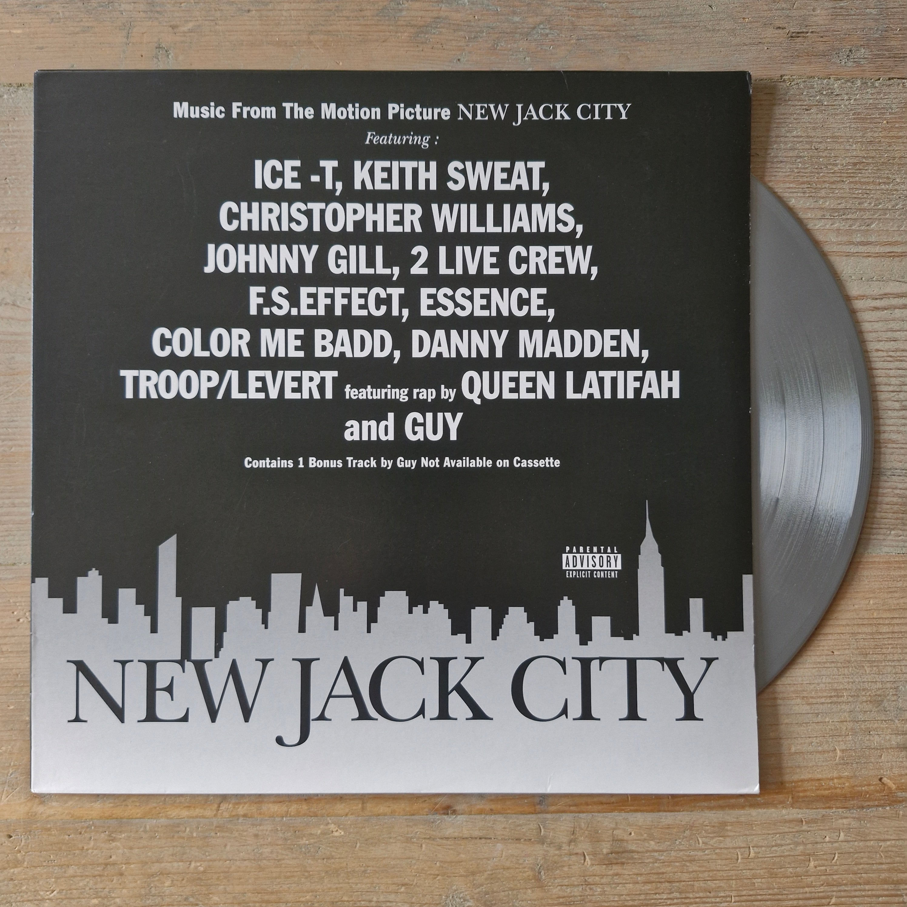 new jack city (music from the motion picture) (lp)