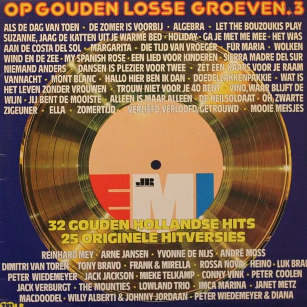 op gouden losse groeven. 3