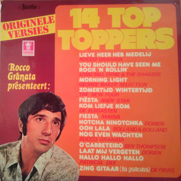 rocco granata presenteert: 14 top toppers