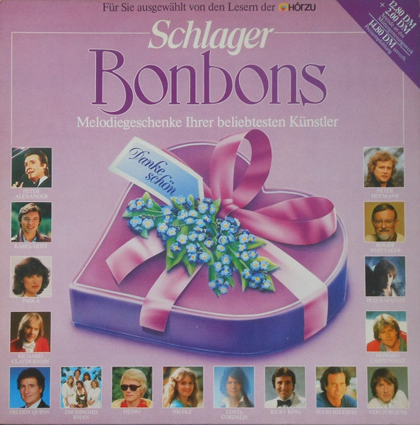 schlager bonbons – melodiegeschenke ihrer beliebtesten künstler