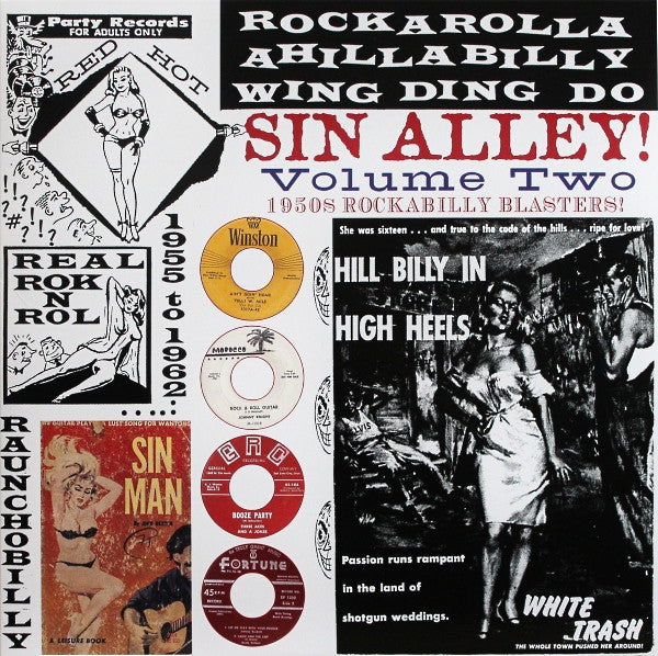 sin alley! volume two (rock-a-rolla a-hillabilly wing ding do ?!) (lp)