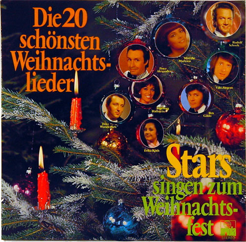 stars singen zum weihnachtsfest – die 20 schönsten weihnachtslieder