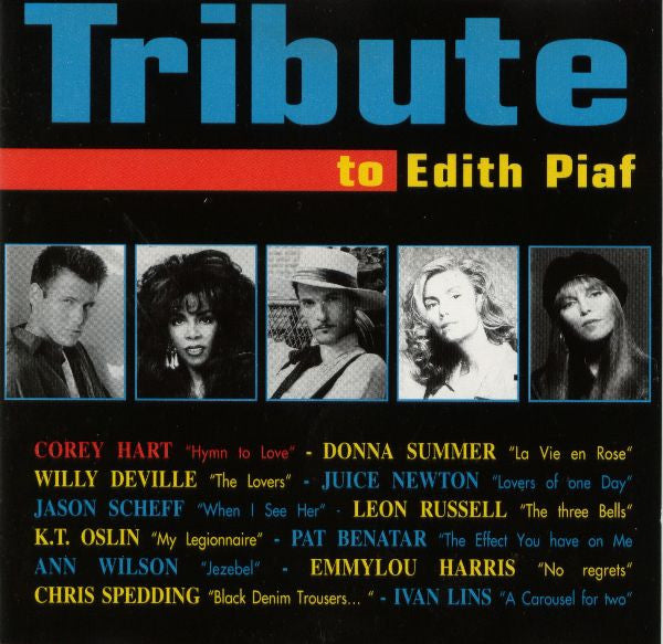 tribute to edith piaf cd, album, comp