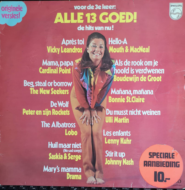 voor de 3e keer: alle 13 goed! de hits van nu!