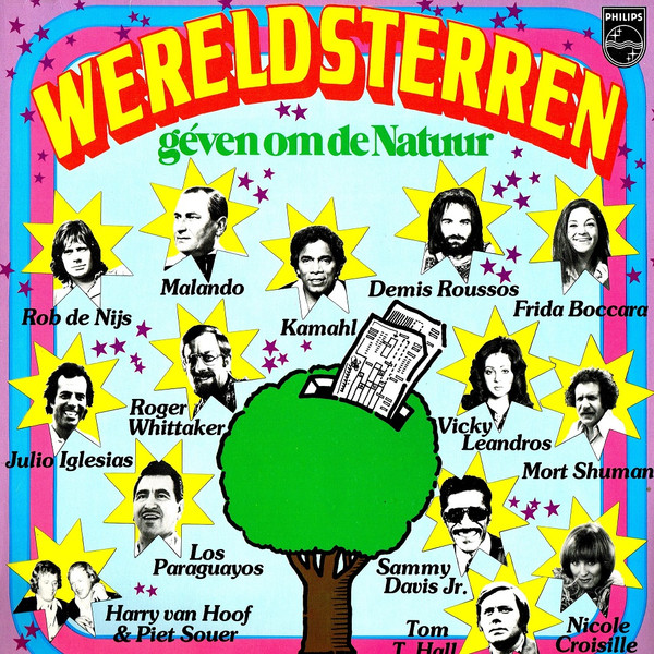 wereldsterren geven om de natuur