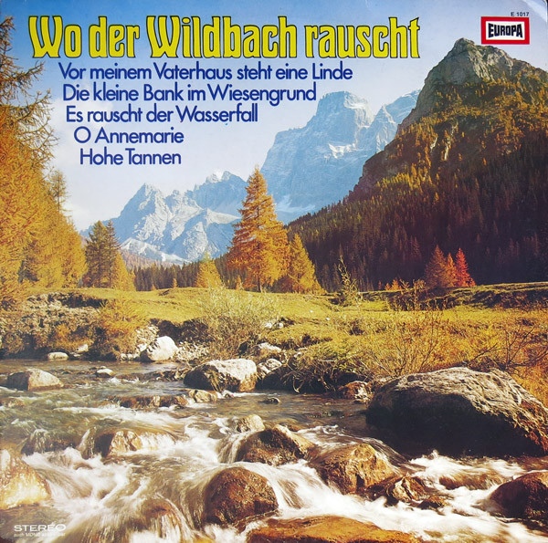 wo der wildbach rauscht